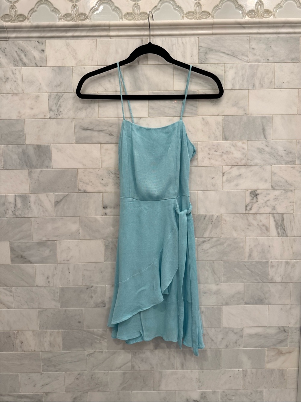 Altar’d State wrap ruffle tie dress